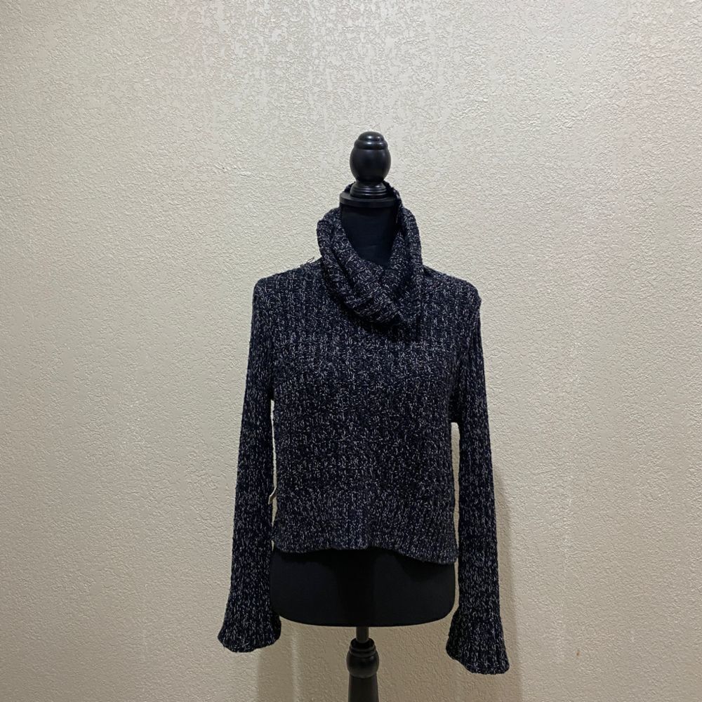 Free People Cowl Neck Sweater Size Small - Picture 5 of 6
